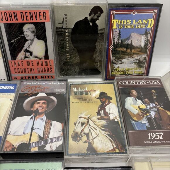 (Lot of‎ 22) Cassette Tapes Country Americana George Strait Vince Gill Williams - Picture 7 of 11